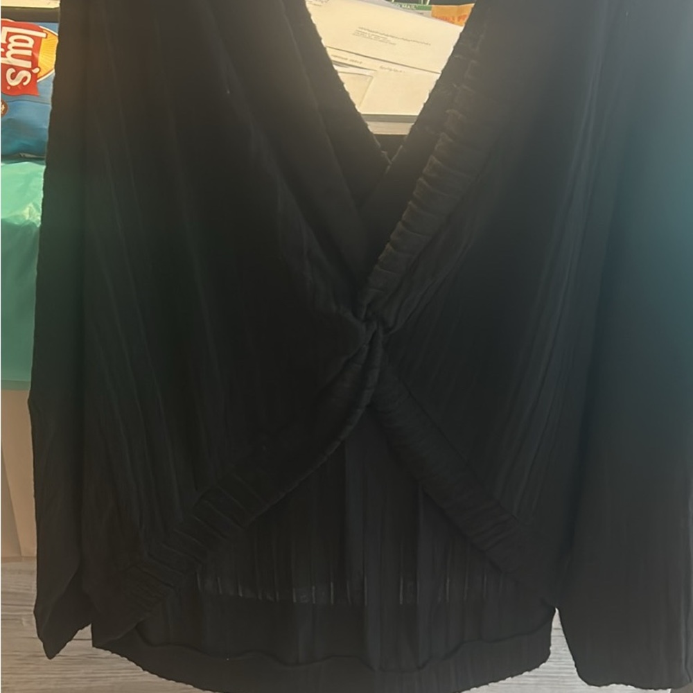 Elegant Black Women's Top